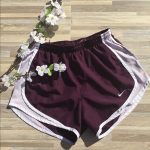 Maroon Nike Athletic Shorts